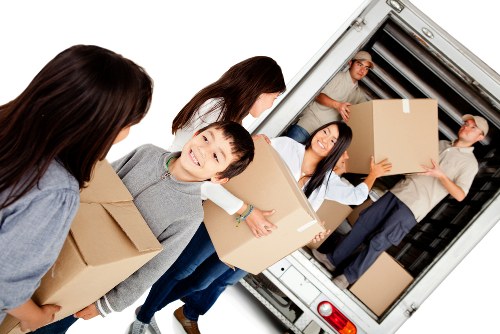 Removal team planning a house move in Ealing