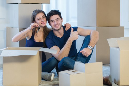 Secure Ealing Removals payment page with encrypted checkout options