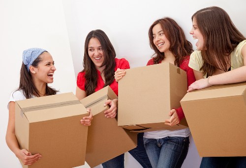 Organized relocation process for a home move in Ealing