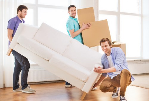 Local movers handling office equipment in Ealing