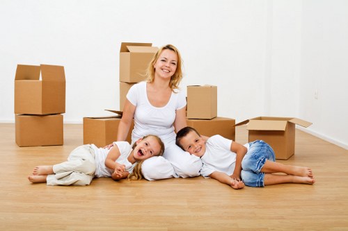 Commercial relocation setup for an office move in Ealing