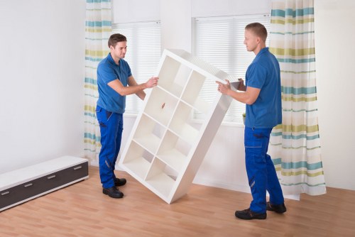 Furniture dismantling and reassembly during an office move